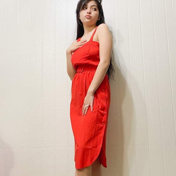 Red vintage dress - Picture 5 of 6